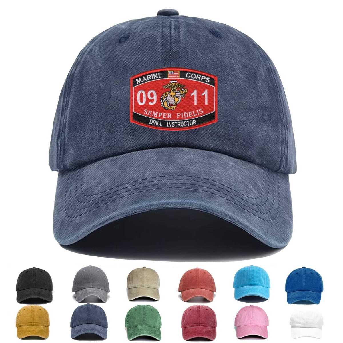 0911 Drill Instructor Mos Embroidered Hat - Custom Hat