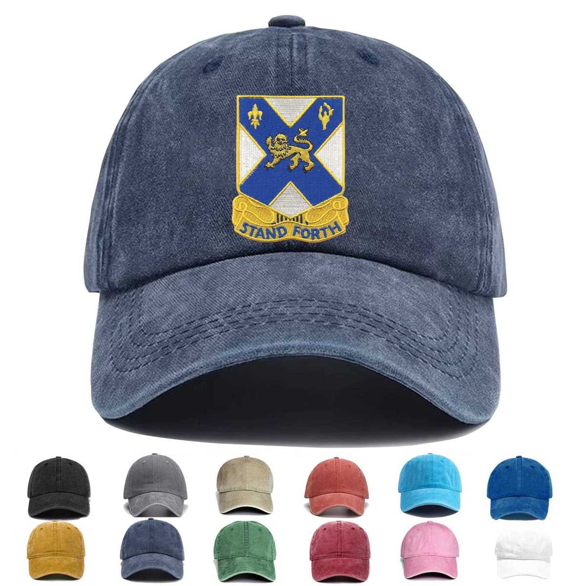 102nd Infantry Regiment Embroidered Hat - Custom Hat