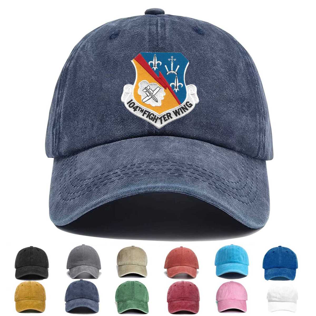 104th Fighter Wing Embroidered Hat - Custom Hat