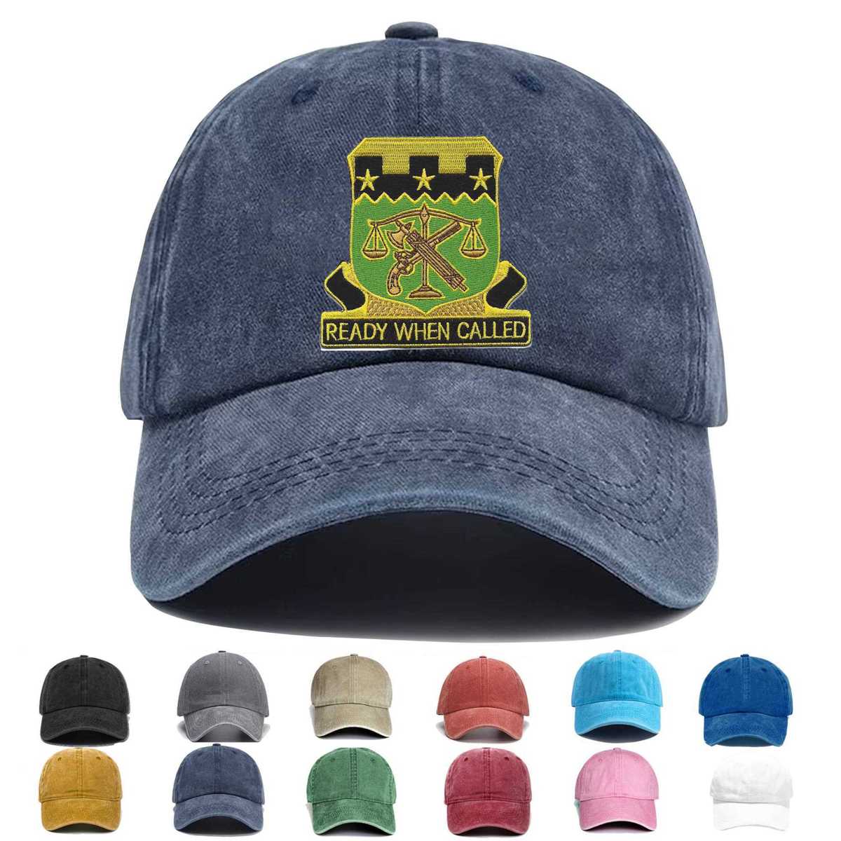 105th Military Police Battalion Embroidered Hat - Custom Hat