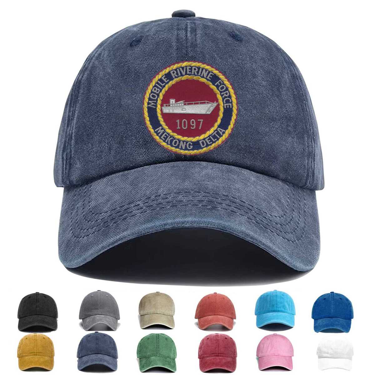 1097th Mfr Boat Company Embroidered Hat - Custom Hat