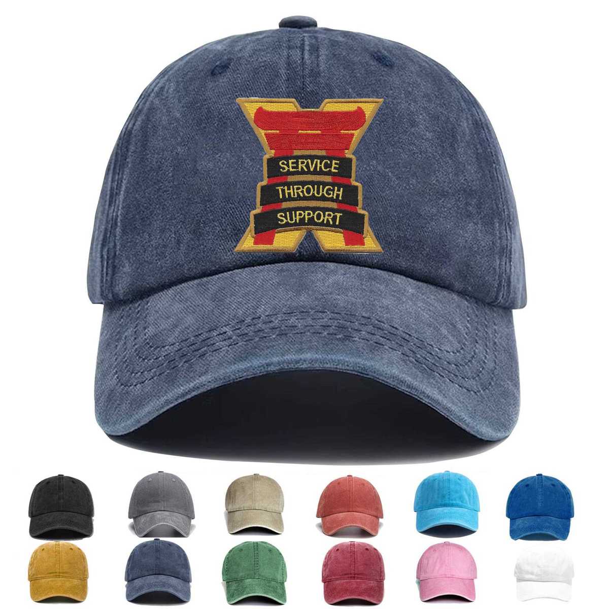 10th Support Group Embroidered Hat - Custom Hat
