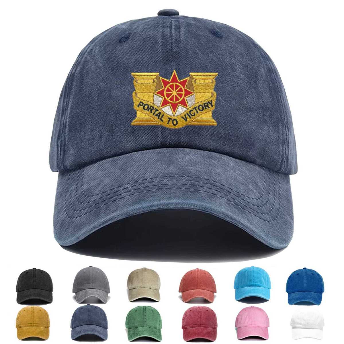 10th Transportation Battalion Embroidered Hat - Custom Hat
