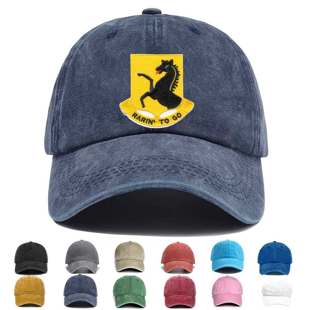 112th Cav Armored Regiment Embroidered Hat - Custom Hat