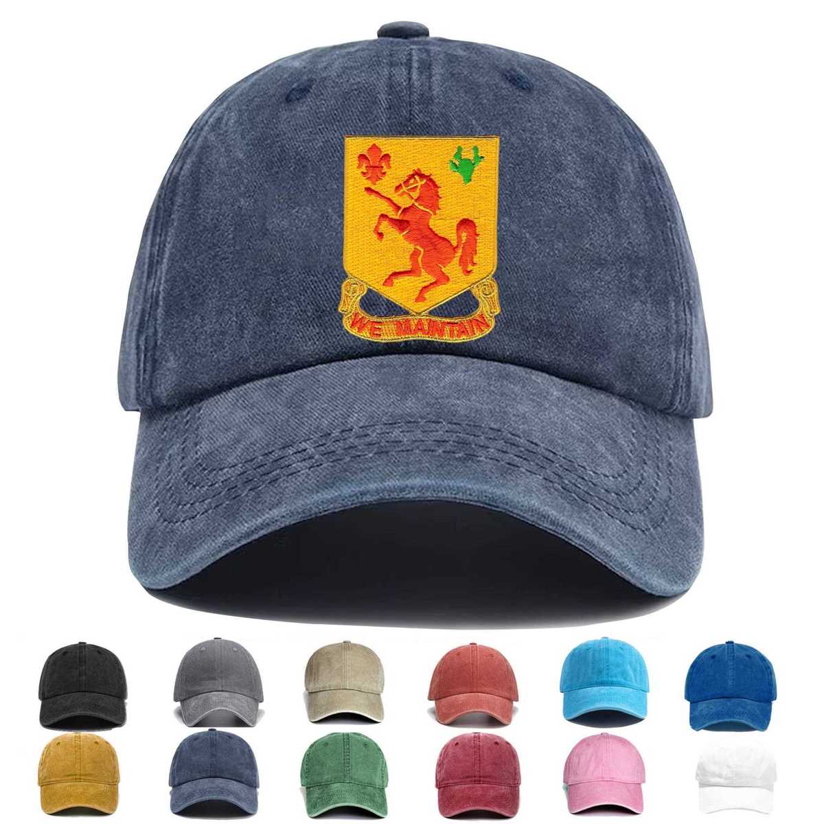 113th Cavalry Regimen Embroidered Hat - Custom Hat