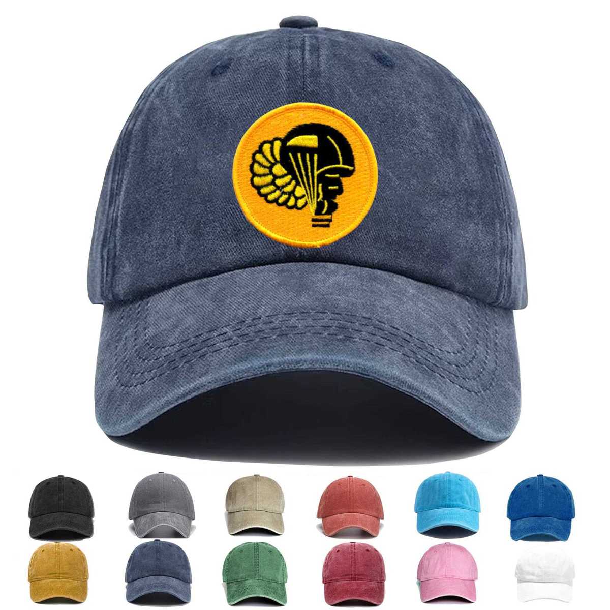 11th Airborne Division Jump School Embroidered Hat - Custom Hat