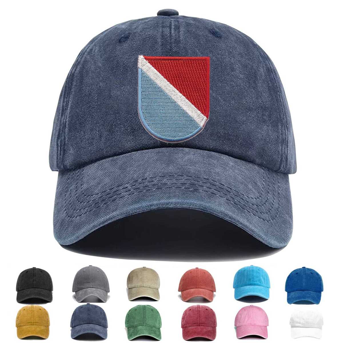 11th Special Forces Group Flash Embroidered Hat - Custom Hat
