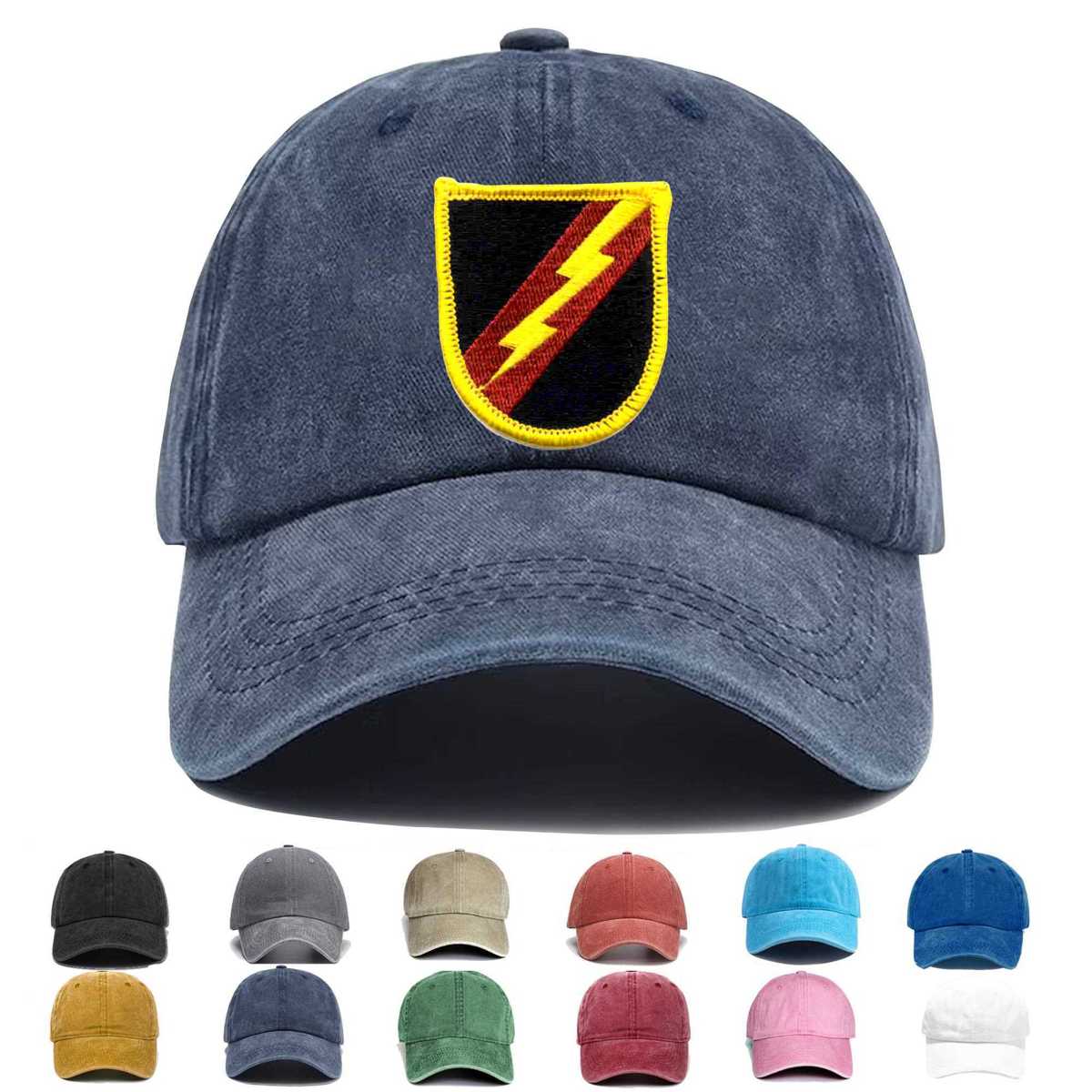 125th Military Intelligence Battalion Flash Embroidered Hat - Custom Hat