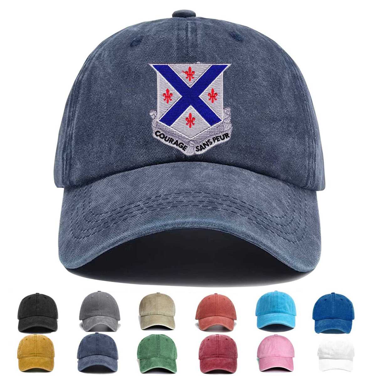 126th Infantry Regiment Embroidered Hat - Custom Hat