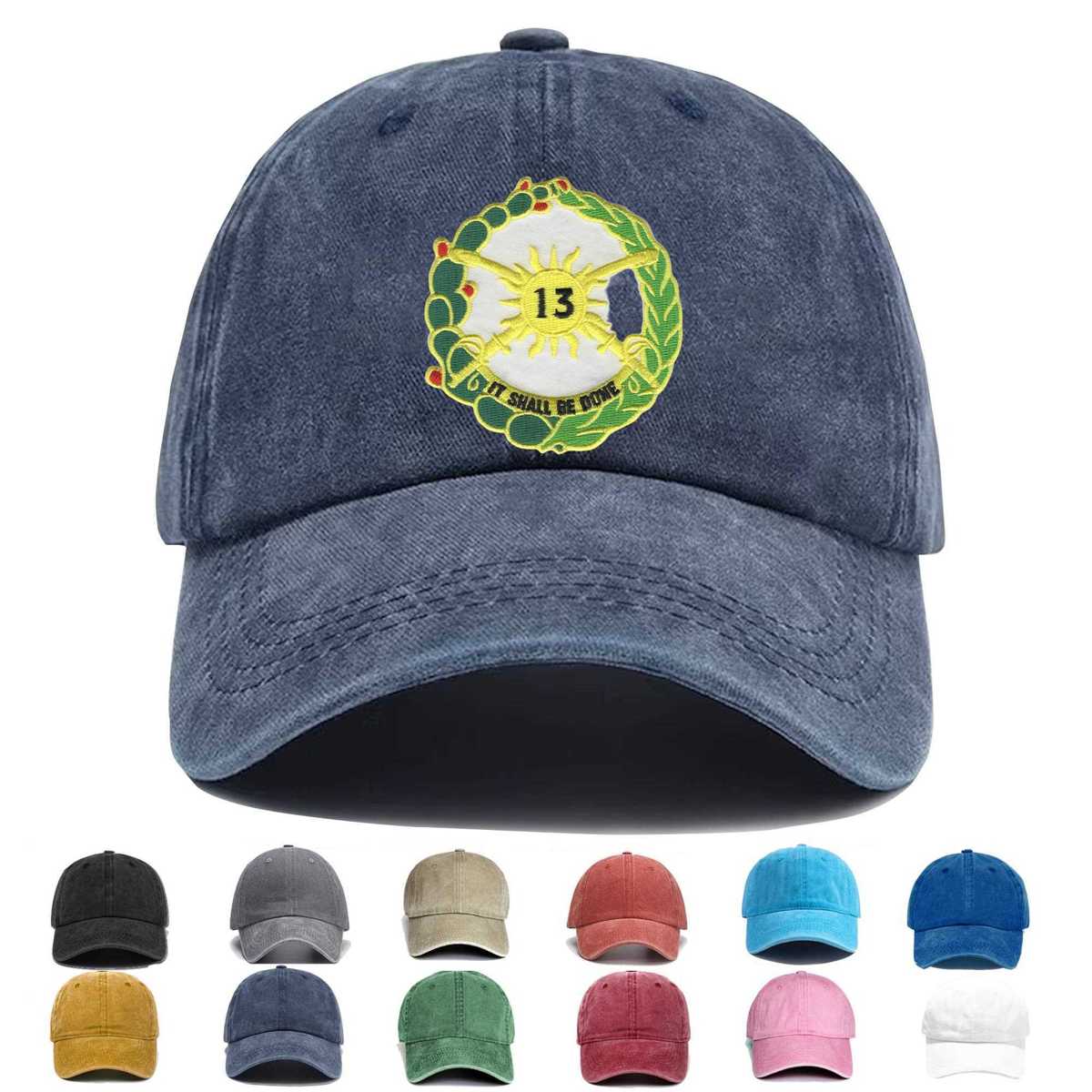 13th Cavalry Regiment Embroidered Hat - Custom Hat