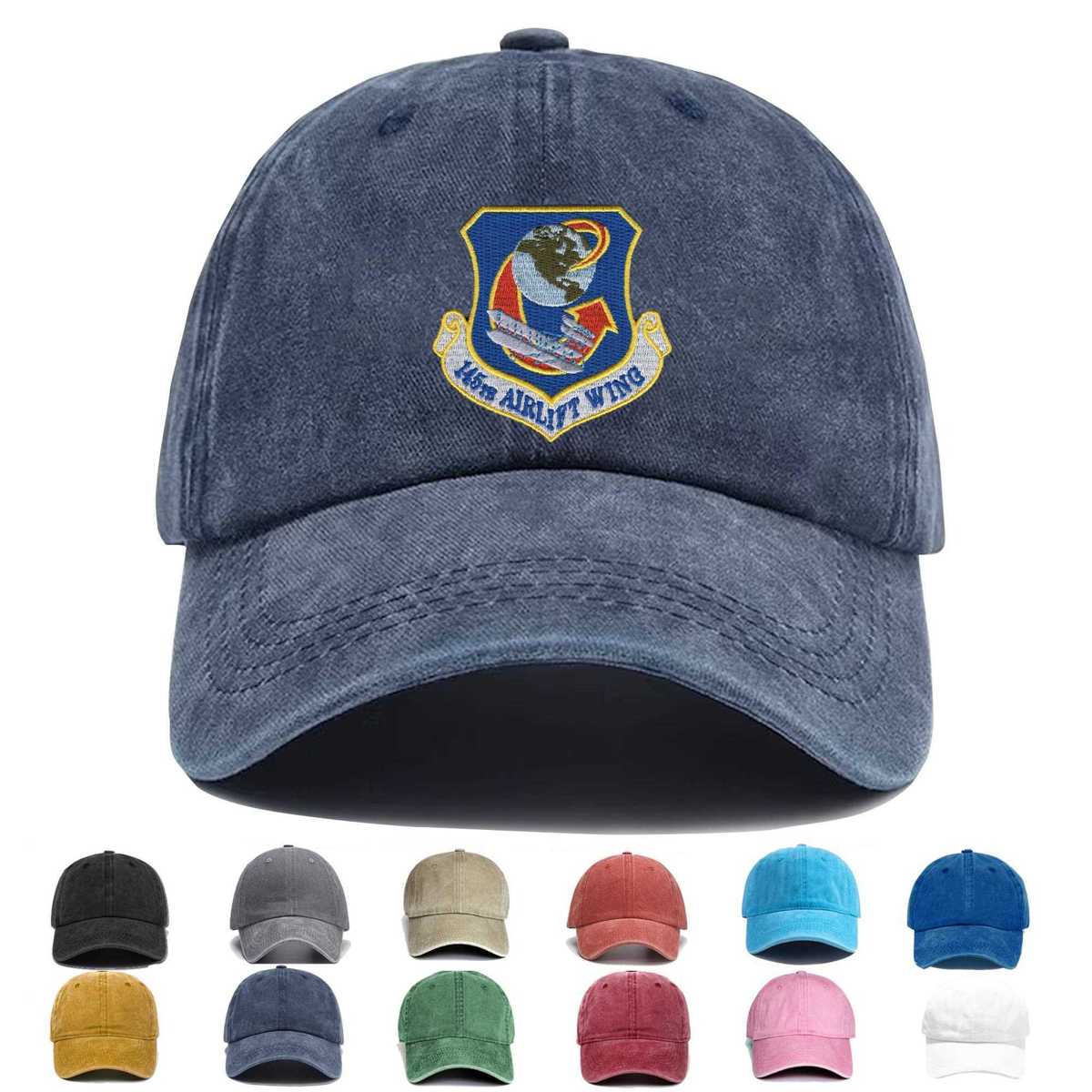 145th Airlift Wing Embroidered Hat - Custom Hat