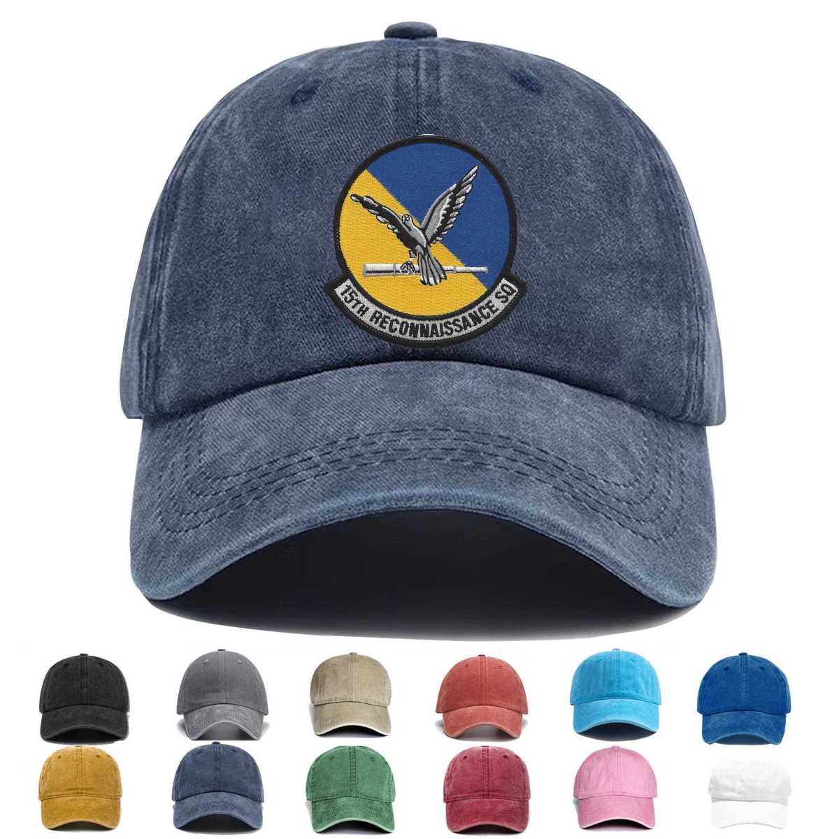 15th Recon Drone Squadron Embroidered Hat - Custom Hat