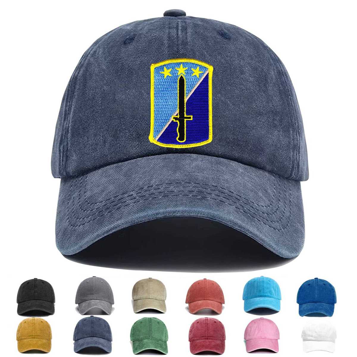 170th Infantry Brigade Embroidered Hat - Custom Hat