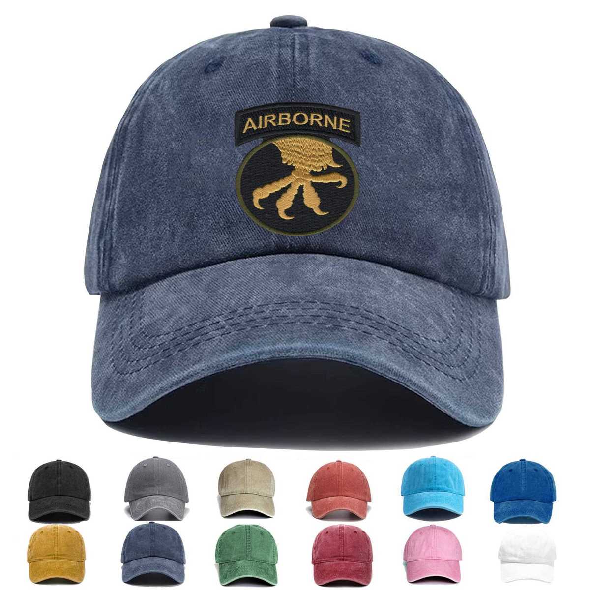 17th Airborne Division Embroidered Hat - Custom Hat