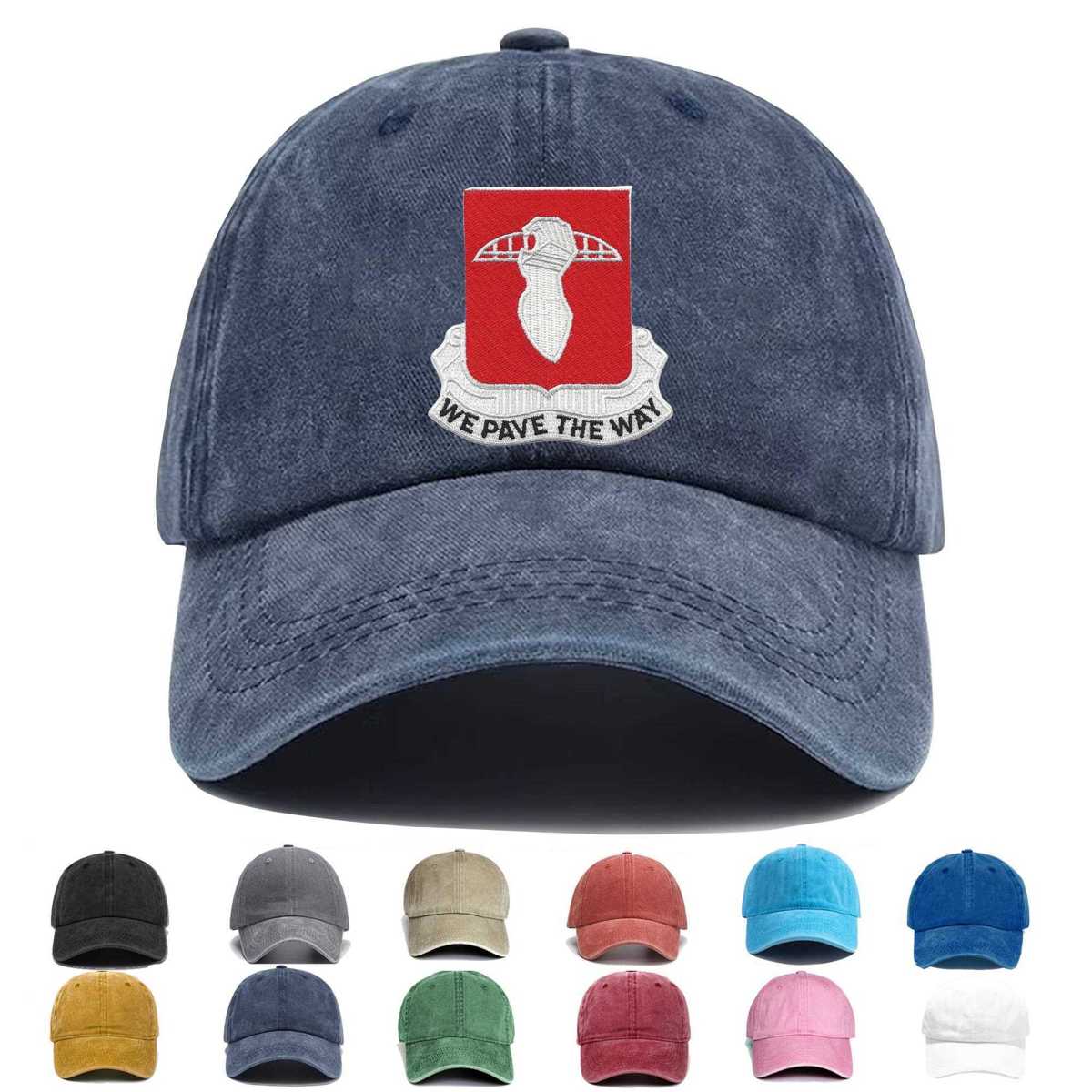 17th Engineer Battalion Embroidered Hat - Custom Hat