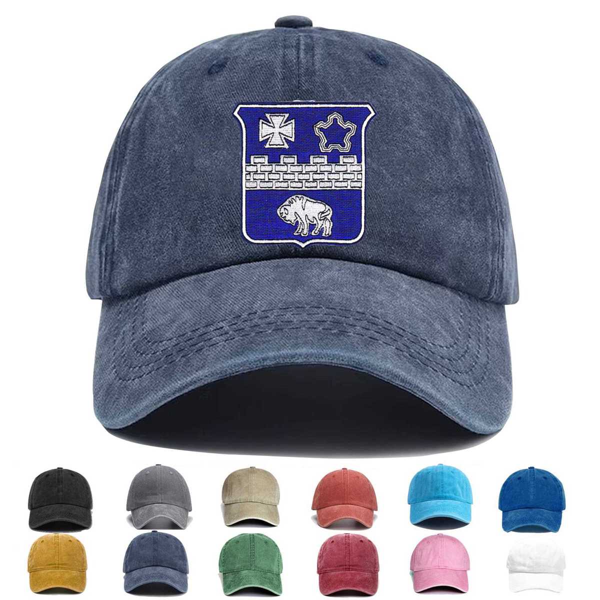 17th Infantry Regiment Truth And Courage Embroidered Hat - Custom Hat