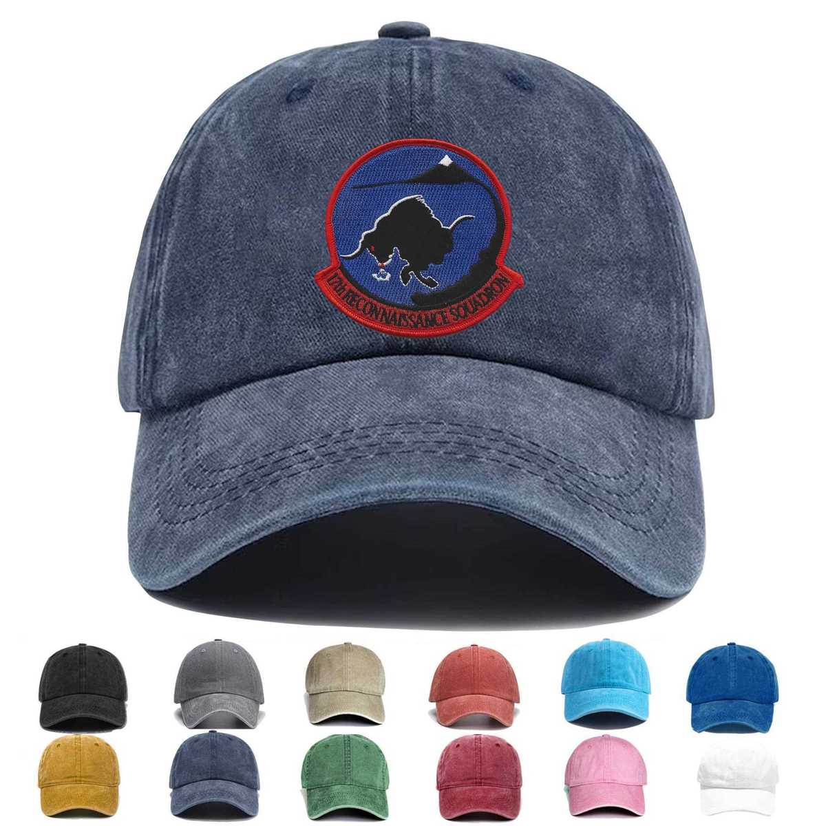 17th Recon Drone Squadron Embroidered Hat - Custom Hat