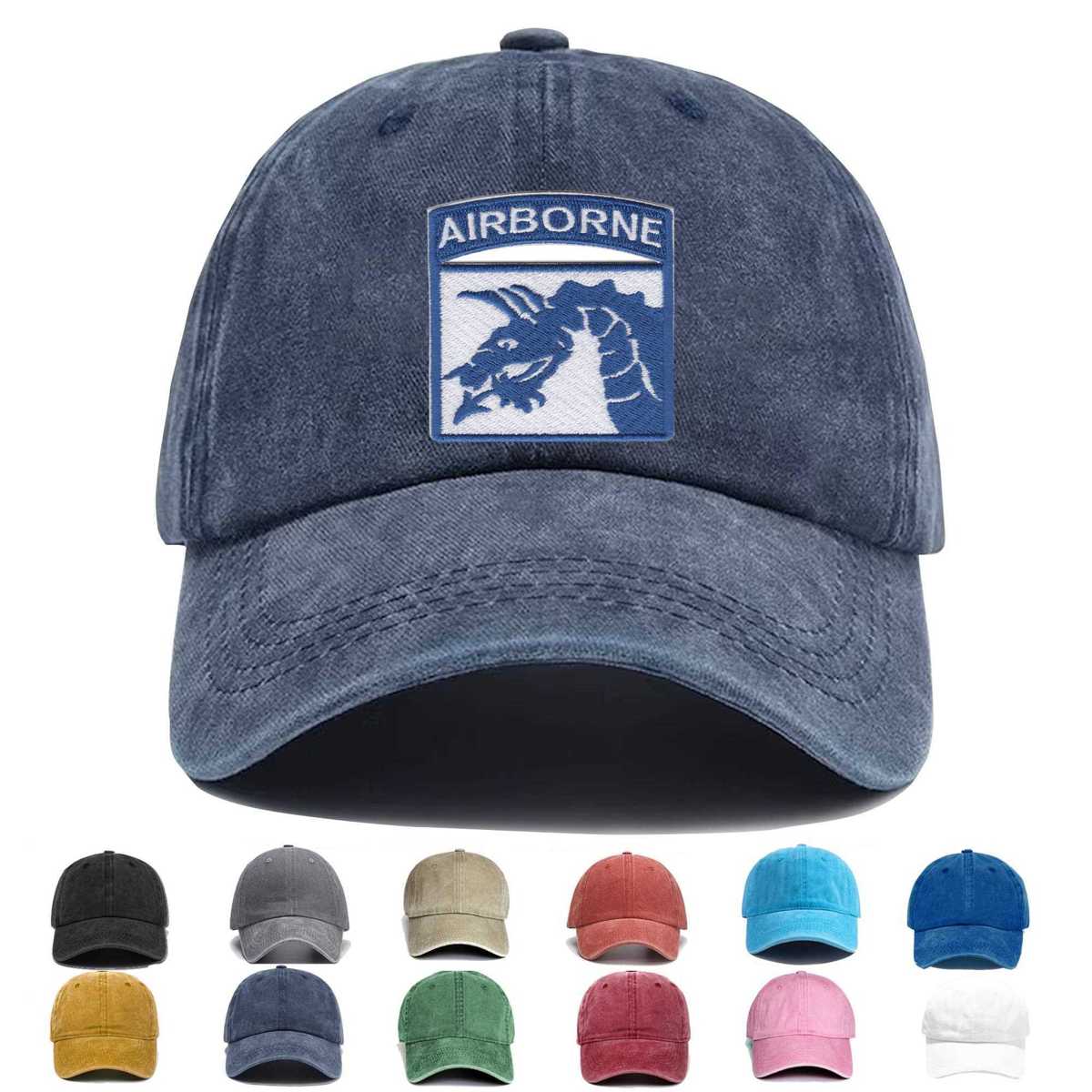 18th Airborne Corps Sky Dragons Embroidered Hat - Custom Hat