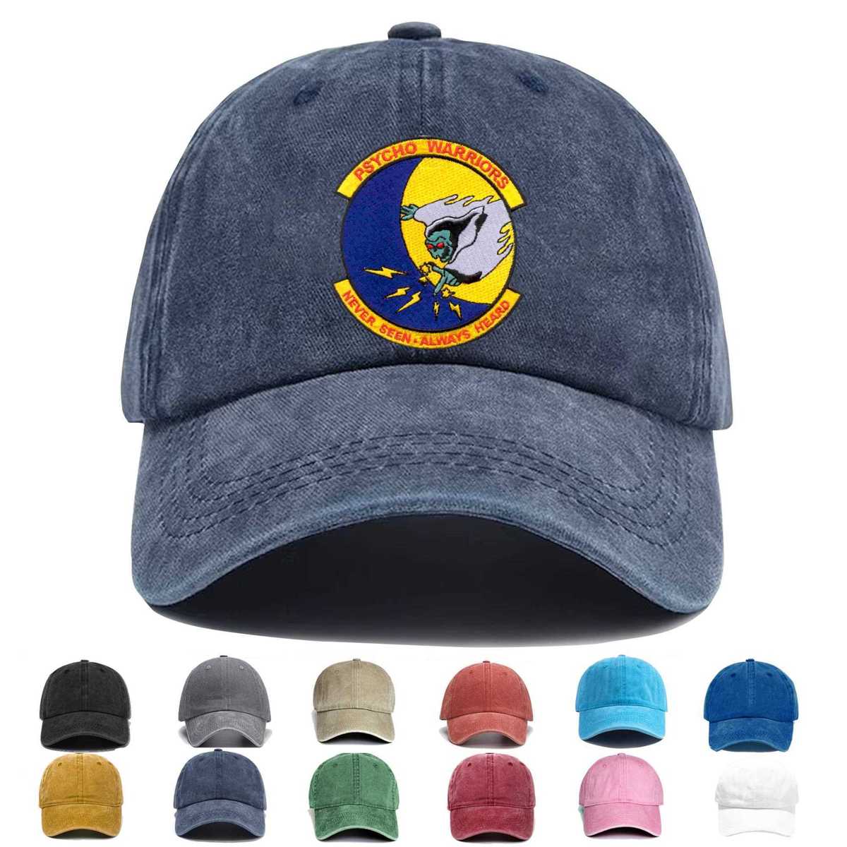 193rd Special Operations Squadron Psyops Aviation Embroidered Hat - Custom Hat