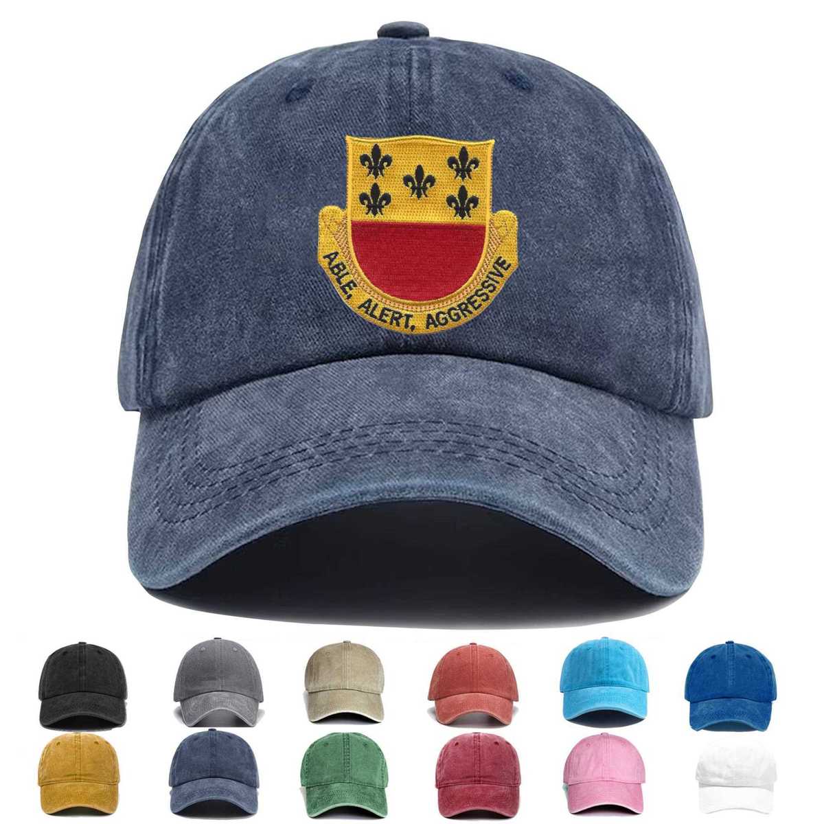196th Armor Cavalry Regiment Embroidered Hat - Custom Hat