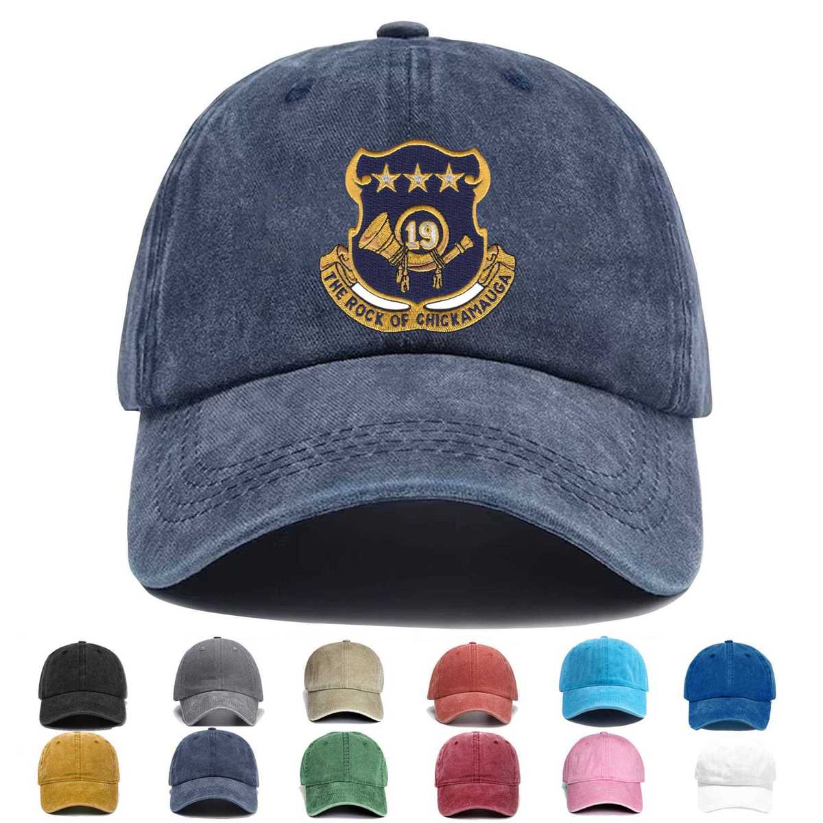 19th Infantry Regiment Embroidered Hat - Custom Hat