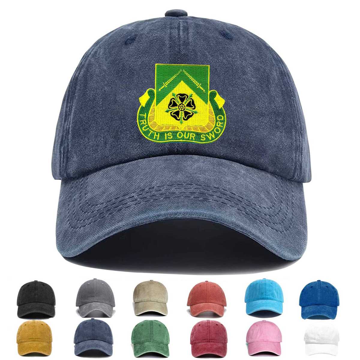 19th Military Police Battalion Embroidered Hat - Custom Hat