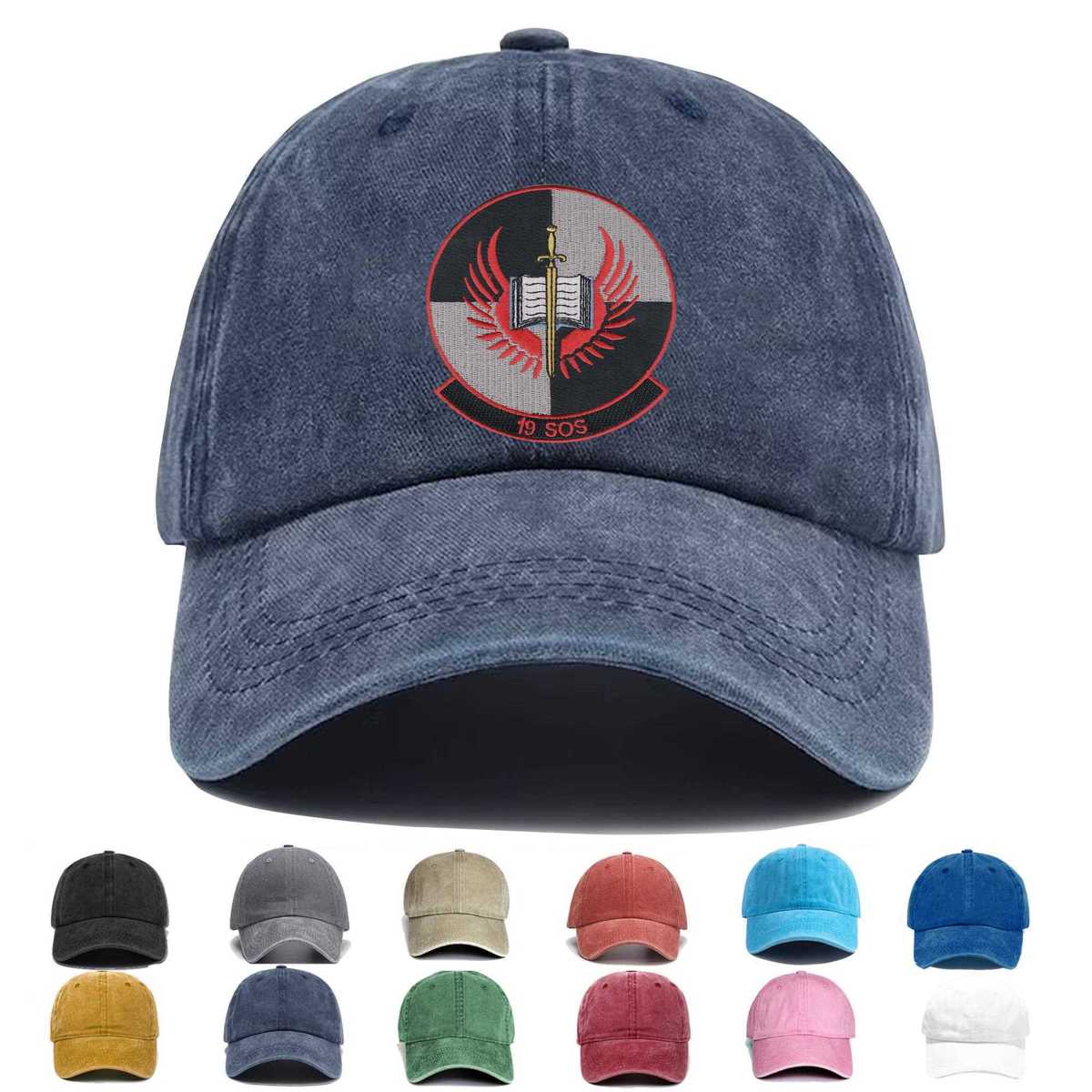 19th Sos Special Operations Squadron Embroidered Hat - Custom Hat