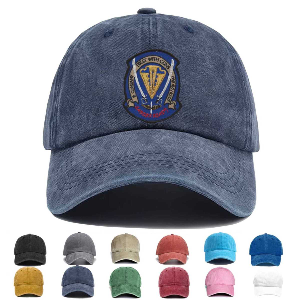 1st Battalion 145th Aviation Regiment Company B Embroidered Hat - Custom Hat