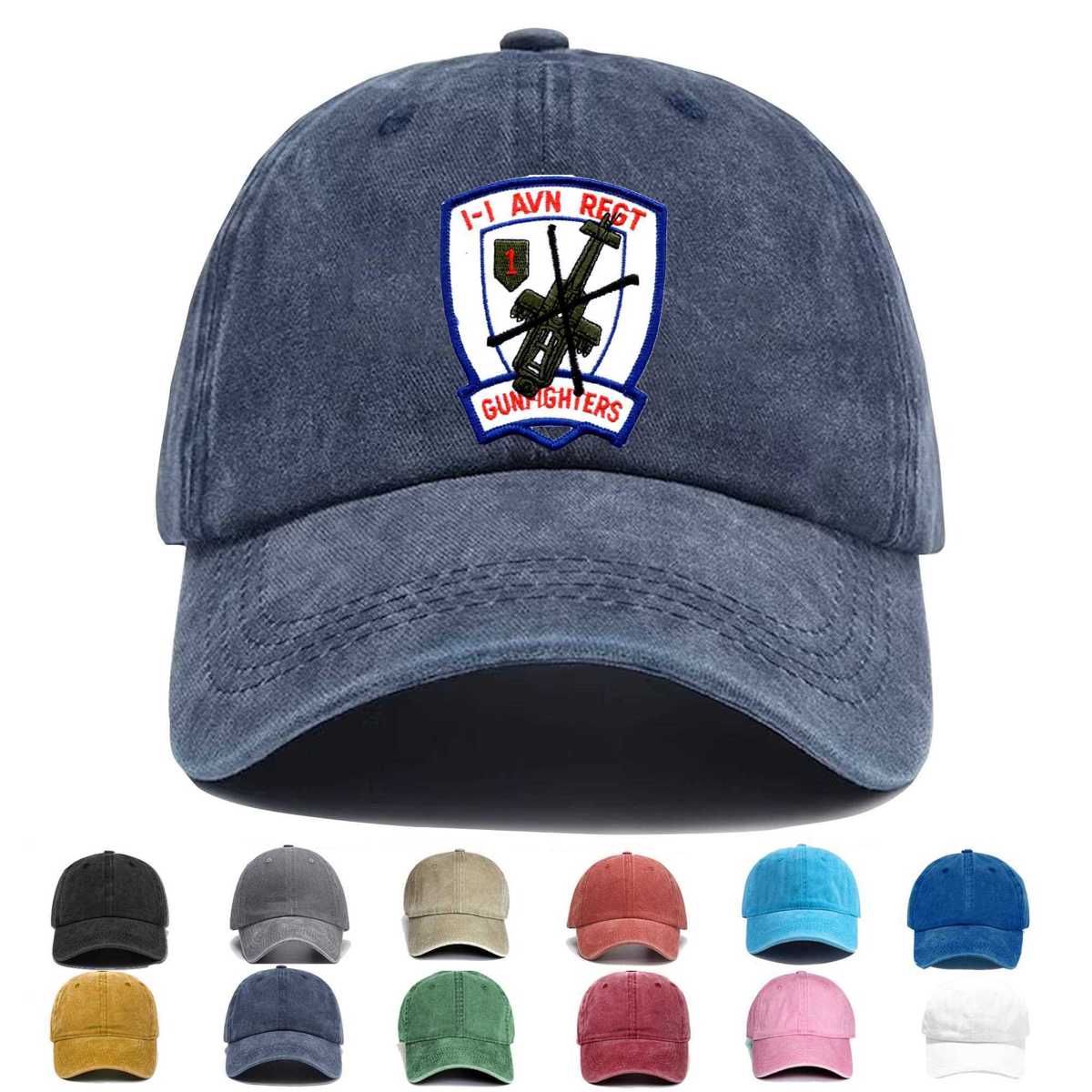 1st Battalion 1st Aviation Regiment Embroidered Hat - Custom Hat