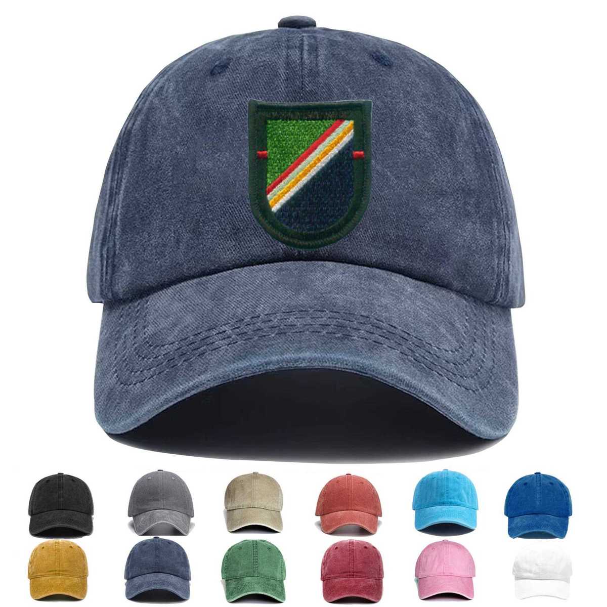 1st Battalion 75th Ranger Regiment Flash Embroidered Hat - Custom Hat