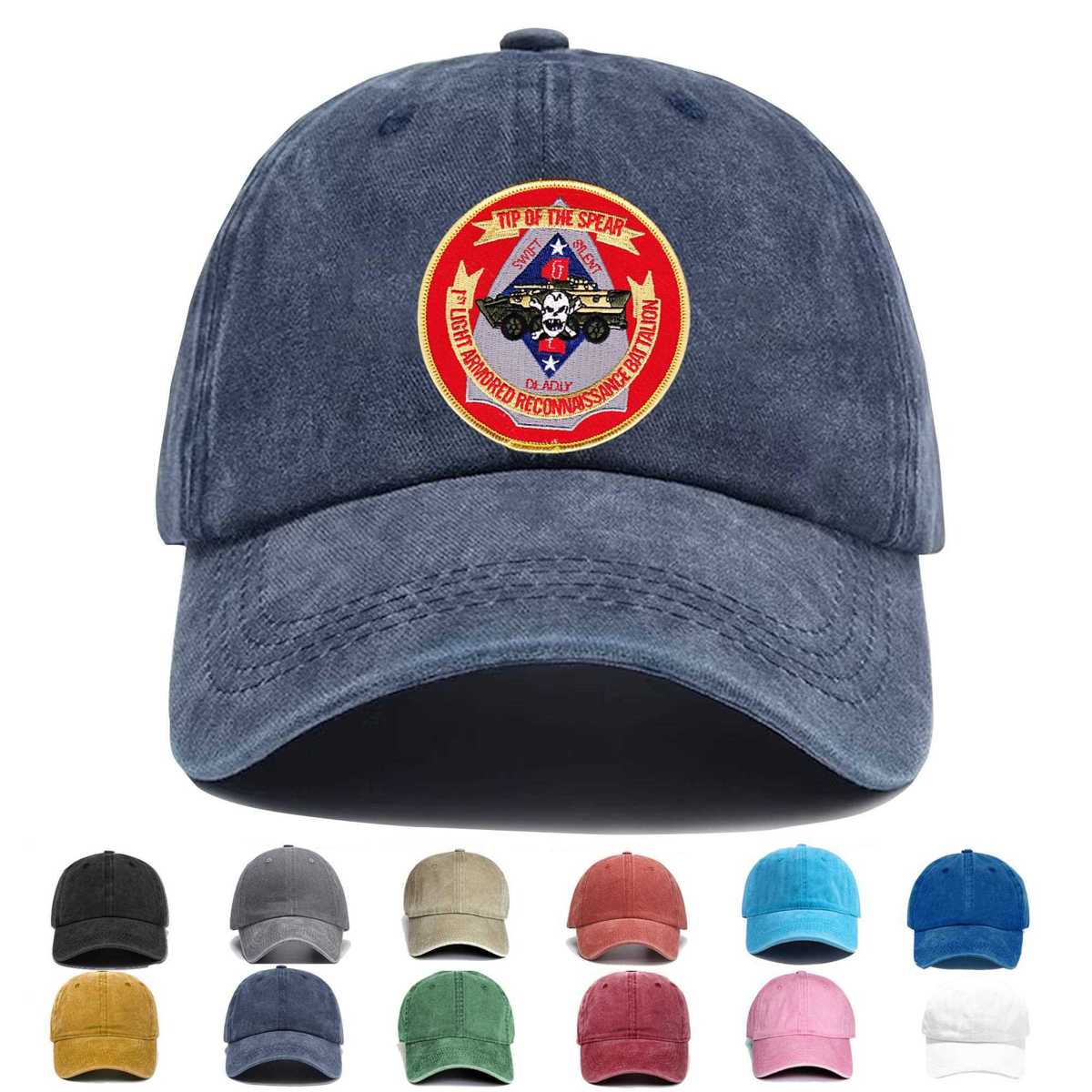 1st Light Armor Reconnaissance Battalion Lar Embroidered Hat - Custom Hat