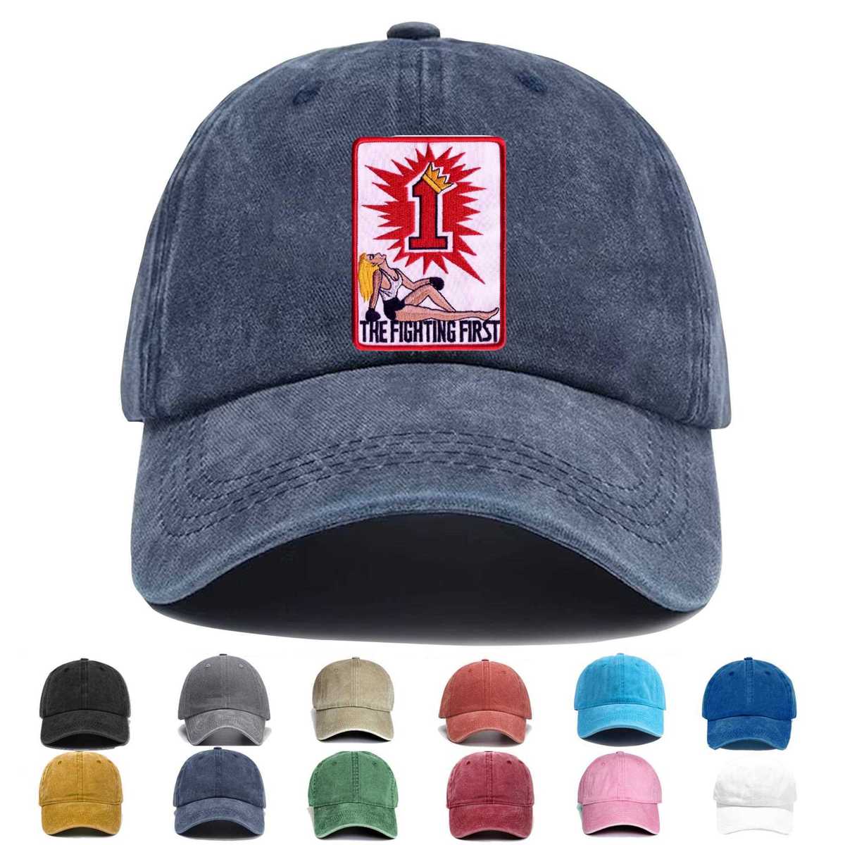 1st Sos Fighting First Special Operations Squadron Embroidered Hat - Custom Hat