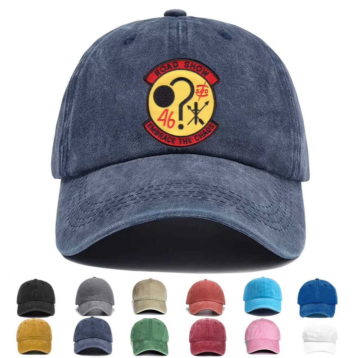 1st Sos Special Operations Squadron Goose 46 Embroidered Hat - Custom Hat