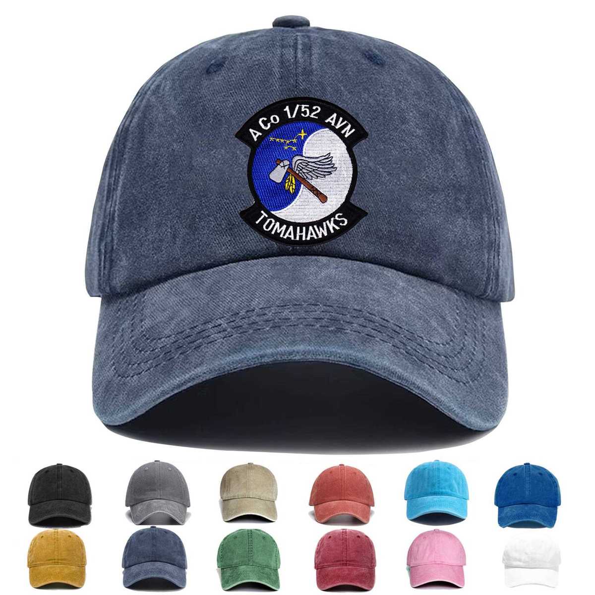 1st Squadron 52nd Aviation Regiment A Company Embroidered Hat - Custom Hat