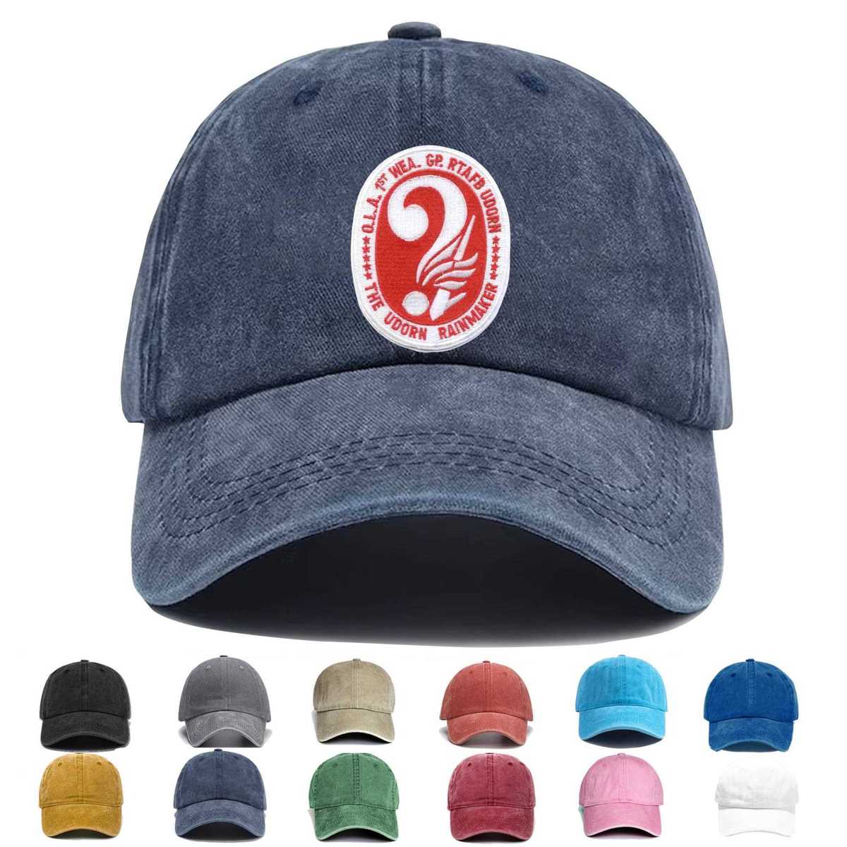 1st Weather Group Udorn Royal Thai Air Force Base Embroidered Hat - Custom Hat