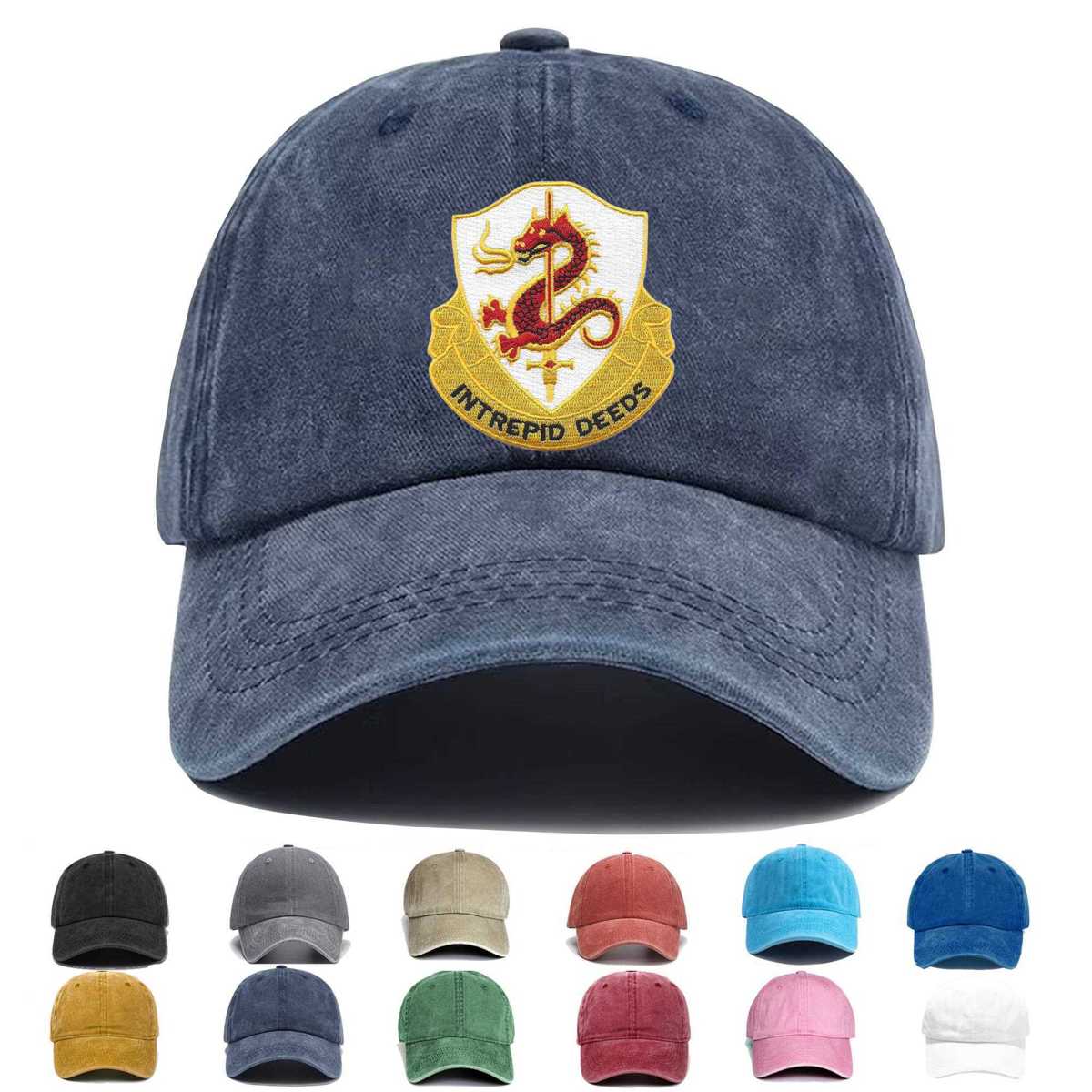 204th Infantry Regiment Embroidered Hat - Custom Hat