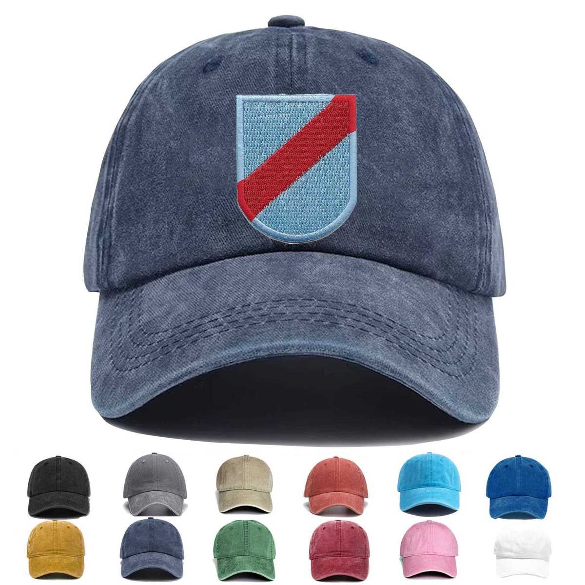 20th Special Forces Group Airborne Flash Second Version Embroidered Hat - Custom Hat