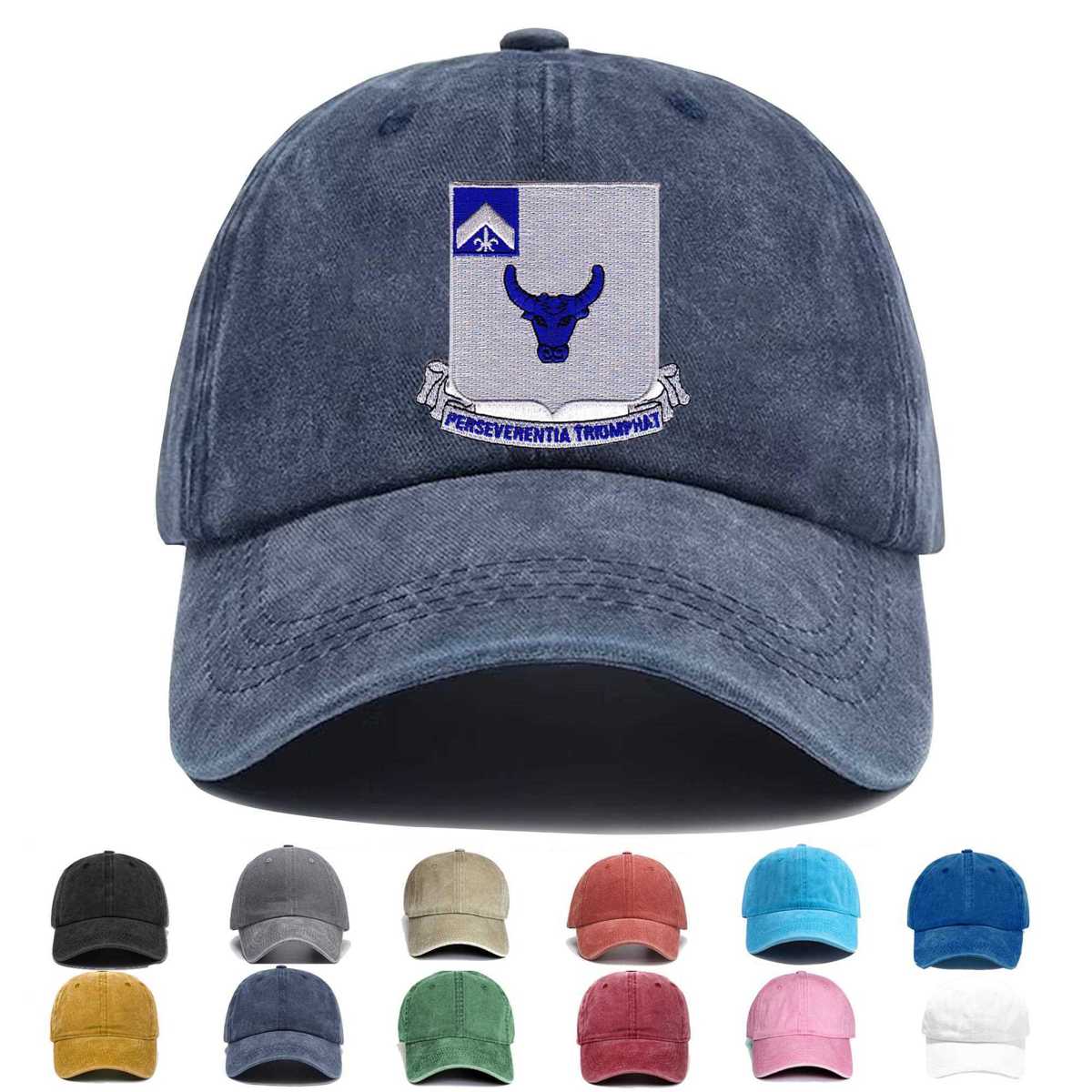 224th Infantry Regiment Embroidered Hat - Custom Hat