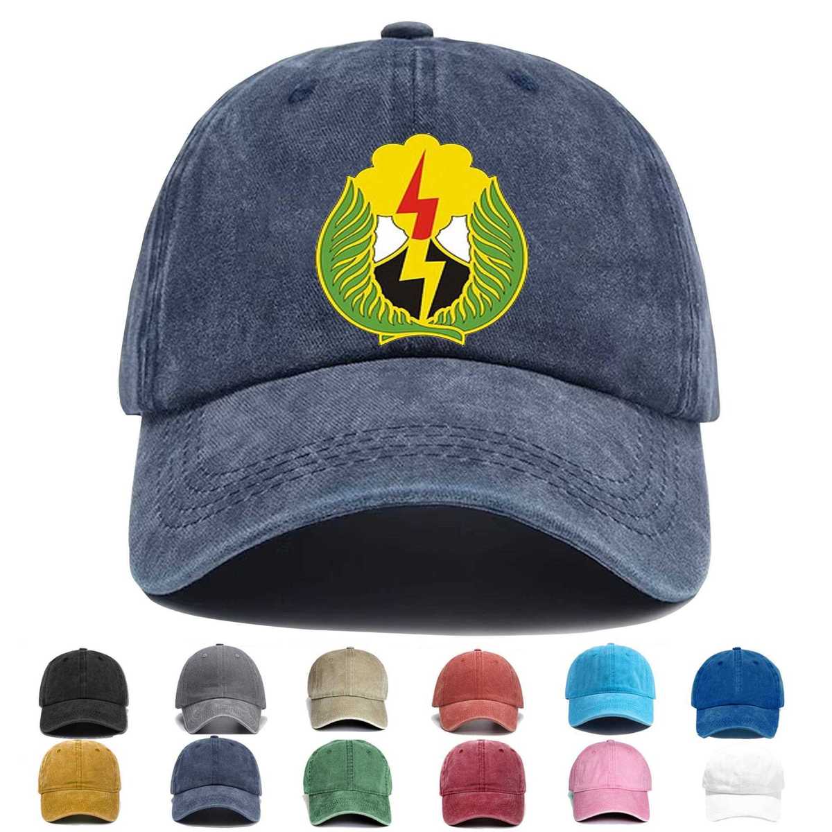 25th Infantry Crest Embroidered Hat - Custom Hat