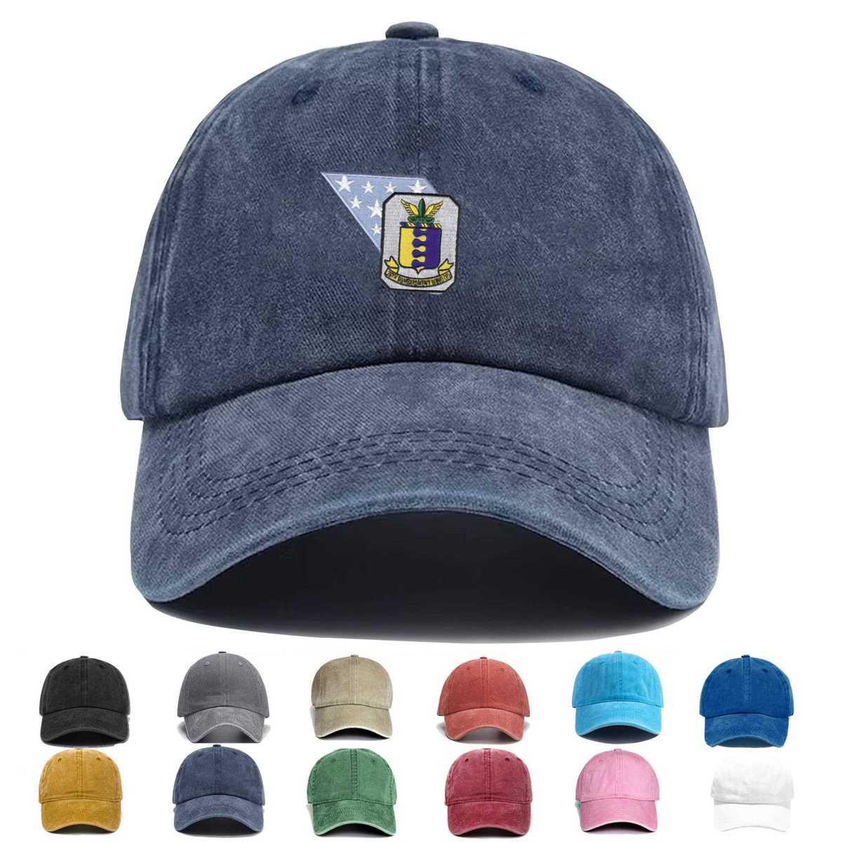 28th Bombardment Wing Sac Banner Embroidered Hat - Custom Hat