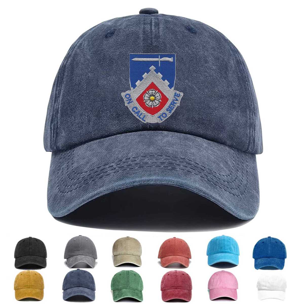 299th Support Battalion Embroidered Hat - Custom Hat