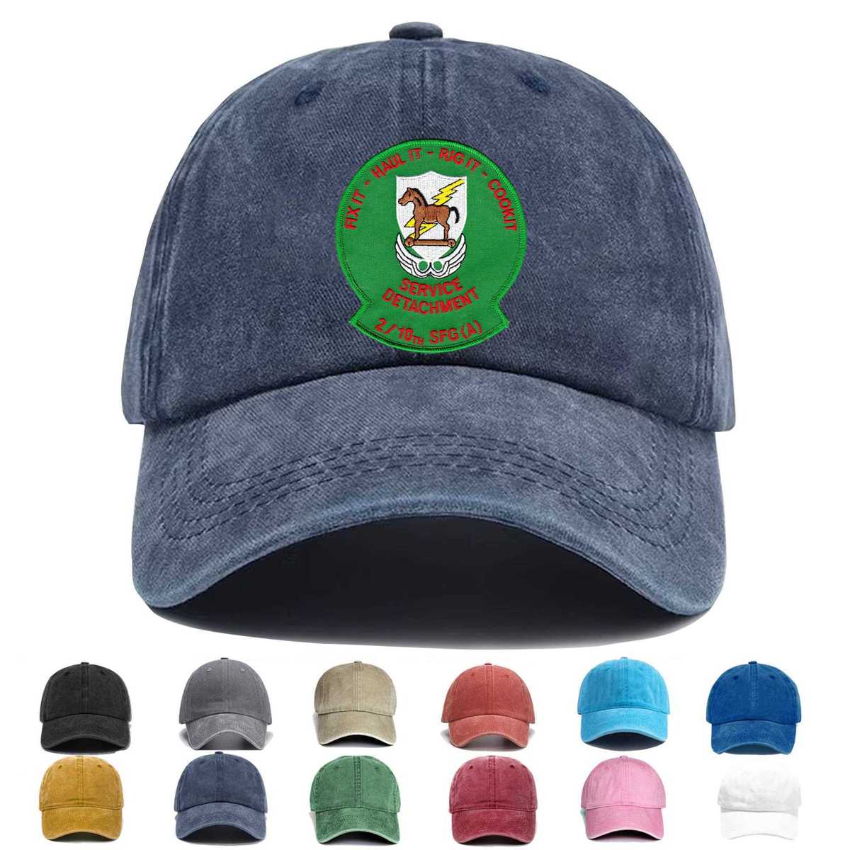 2nd Battalion 10th Special Forces Group Embroidered Hat - Custom Hat