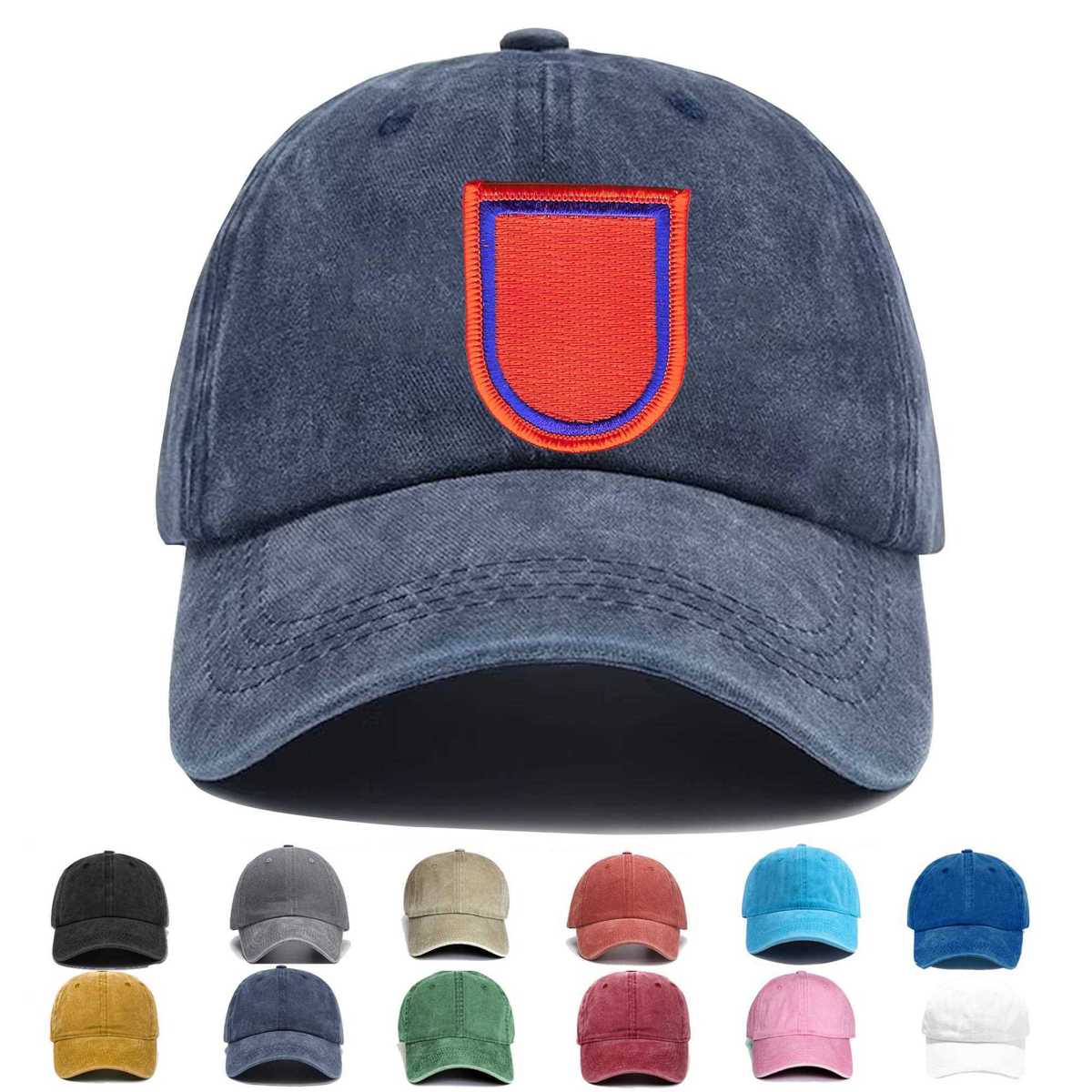 2nd Battalion 377th Field Artillery Regiment Flash Embroidered Hat - Custom Hat