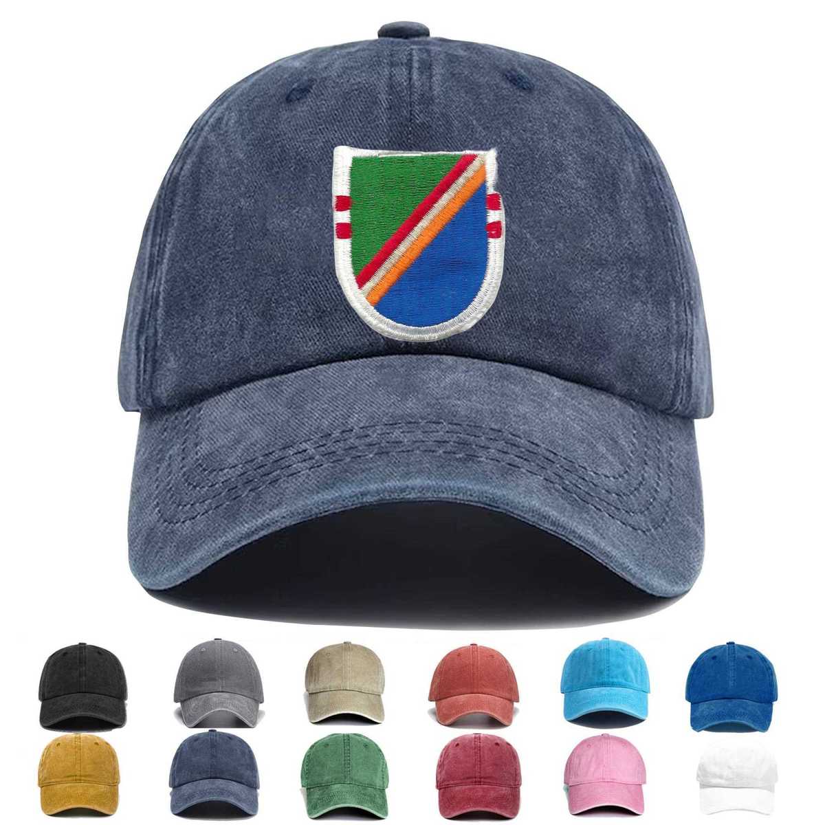 2nd Battalion 75th Airborne Ranger Regiment Flash Embroidered Hat - Custom Hat