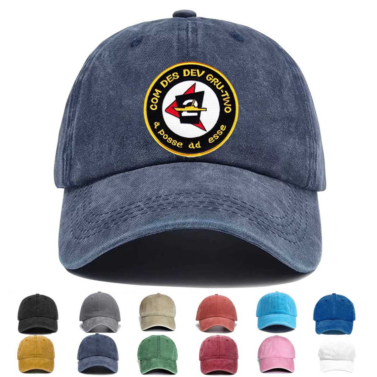 2nd Comdesdevgru Destroyer Development Group Version A Embroidered Hat - Custom Hat