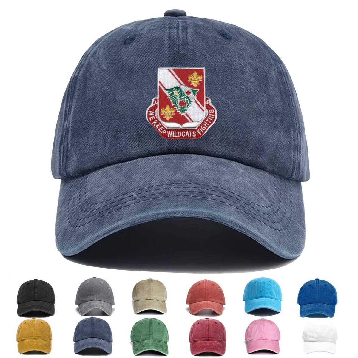 306th Medical Battalion Crest Embroidered Hat - Custom Hat