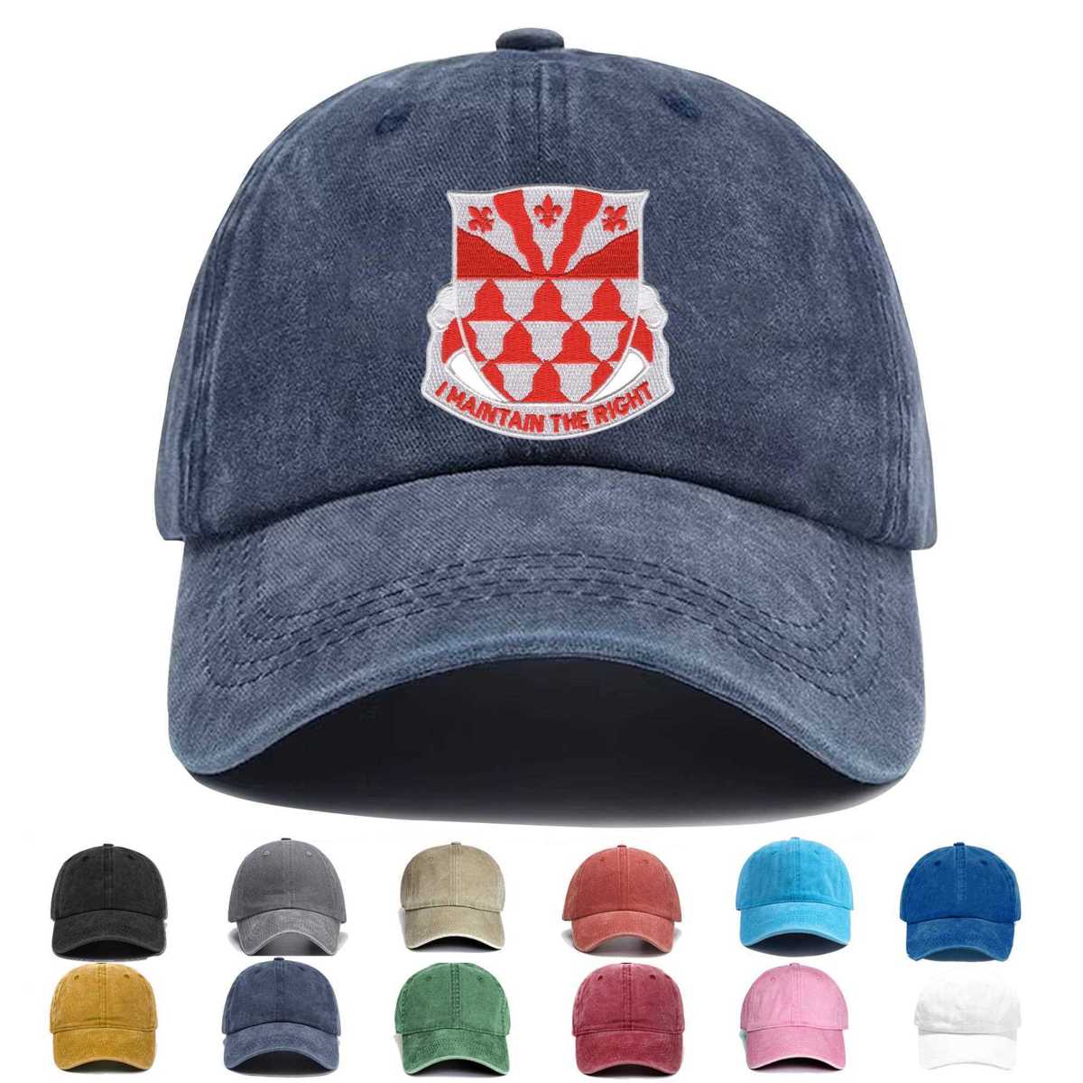 307th Airborne Engineer Battalion Embroidered Hat - Custom Hat