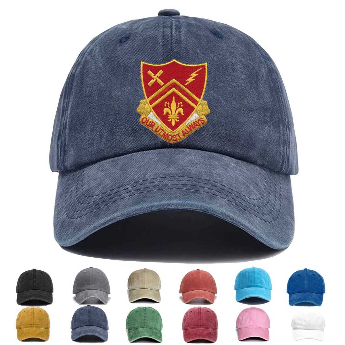 309th Field Artillery Battalion Dui Embroidered Hat - Custom Hat