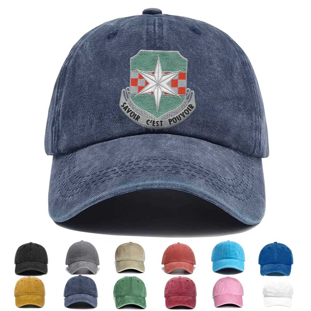 313th Military Intelligence Battalion Embroidered Hat - Custom Hat