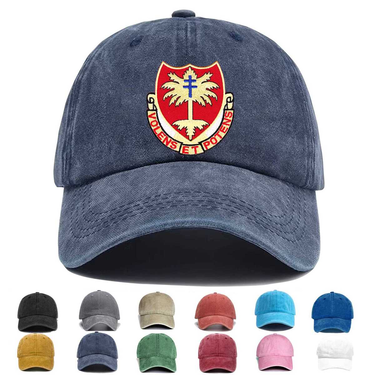 320th Airborne Field Artillery Battalion A Version Embroidered Hat - Custom Hat
